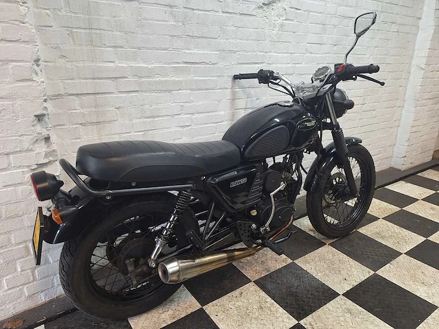 Hanway raw50 caferacer 45 km bromscooter 4takt - afbeelding 5 van  7