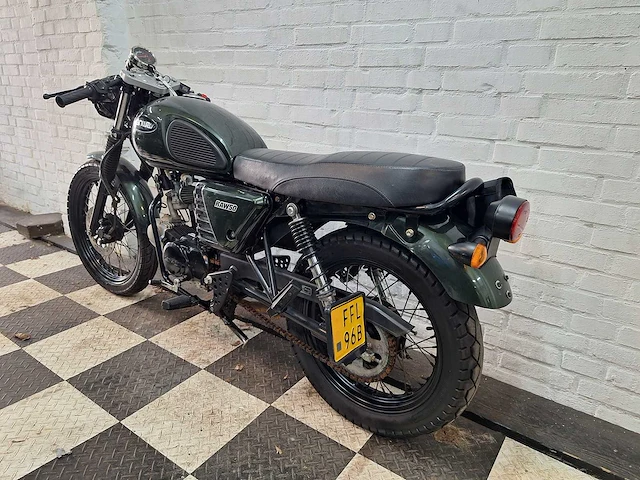 Hanway raw50 caferacer 45 km bromscooter 4takt - afbeelding 3 van  7
