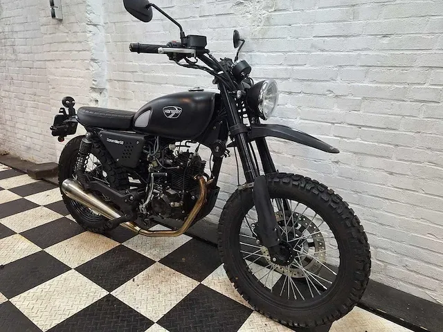 Hanway srambler 50 euro 5 45km 4takt schakelbrommer - afbeelding 6 van  7