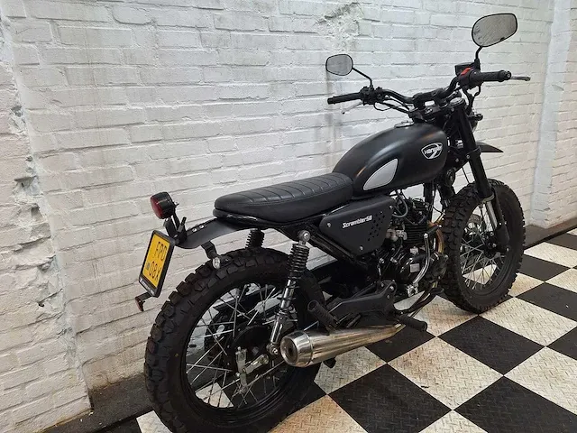 Hanway srambler 50 euro 5 45km 4takt schakelbrommer - afbeelding 7 van  7