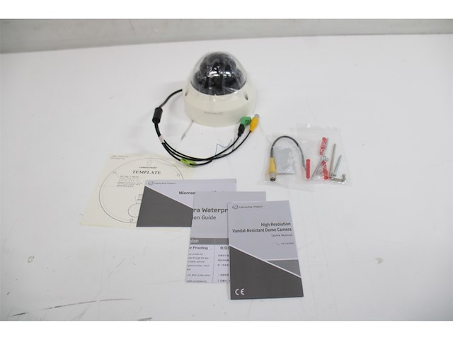 Hanwha hcv-6080r bewakingscamera dome cctv binnen 1920 x 1080 pixels plafond - afbeelding 2 van  2