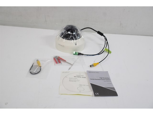 Hanwha hcv6080r bewakingscamera dome cctv binnen 1920 x 1080 pixels - afbeelding 2 van  2