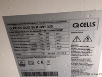 Hanwha q cells q.peak duo blk-g9+ 335 zonnepanelen- 1 pallet á 32 stuks - afbeelding 2 van  2