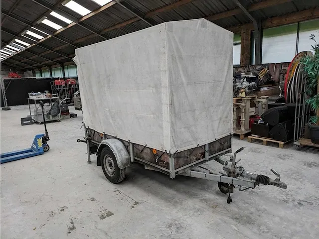 Hapert - aanhangwagen incl. zeilen huif - afbeelding 1 van  6