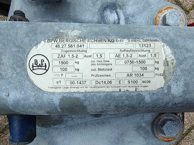 Hapert - aanhangwagen - afbeelding 2 van  19