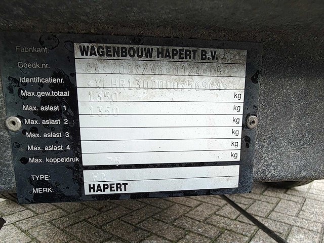 Hapert - aanhangwagen - afbeelding 19 van  19