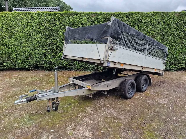 Hapert - elektrische kipper - loofrekken - sledes - 2000kg - aanhangwagen - 2002 - afbeelding 6 van  13