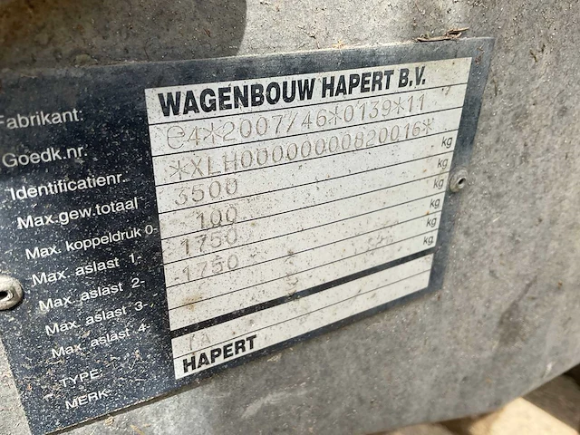 Hapert aanhangwagen - afbeelding 6 van  7