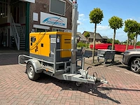 Hapert/ atlas copco qas14 aggregaat/lichtmast aanhangwagen - afbeelding 12 van  23