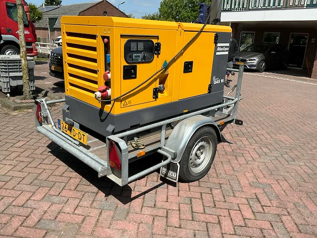 Hapert/ atlas copco qas14 aggregaat/lichtmast aanhangwagen - afbeelding 19 van  23