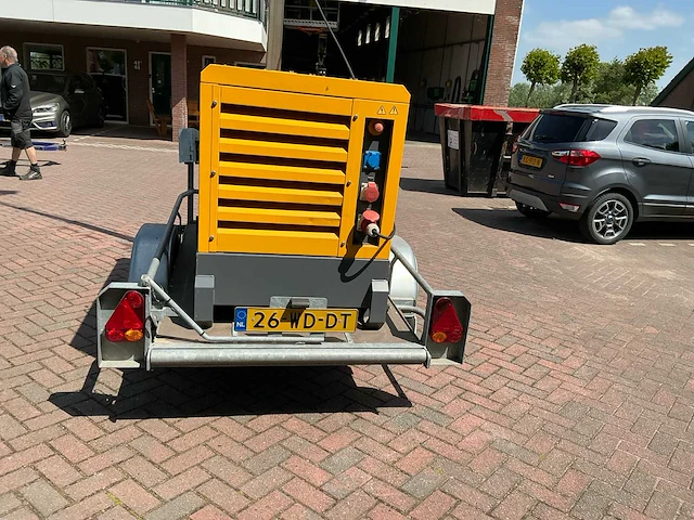 Hapert/ atlas copco qas14 aggregaat/lichtmast aanhangwagen - afbeelding 20 van  23