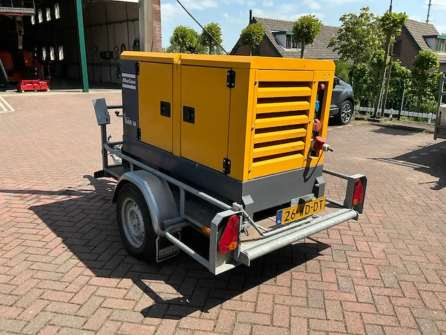 Hapert/ atlas copco qas14 aggregaat/lichtmast aanhangwagen - afbeelding 21 van  23