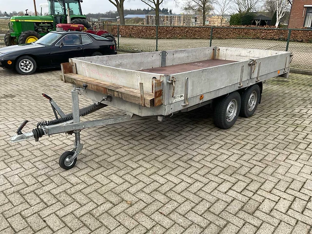Hapert dl2000 dubbelasser aanhangwagen - afbeelding 1 van  8