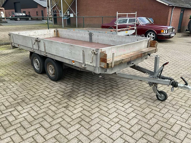 Hapert dl2000 dubbelasser aanhangwagen - afbeelding 2 van  8