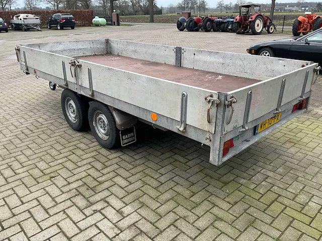 Hapert dl2000 dubbelasser aanhangwagen - afbeelding 5 van  8