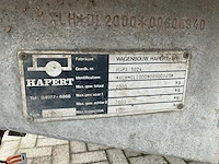 Hapert dl2000 dubbelasser aanhangwagen - afbeelding 8 van  8