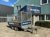 Hapert e2700 3-zijdige kipper aanhangwagen