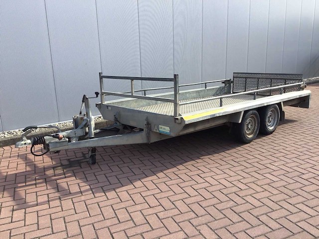 Hapert h2700 kantelbaar machine transporter - aanhangwagen - afbeelding 1 van  13