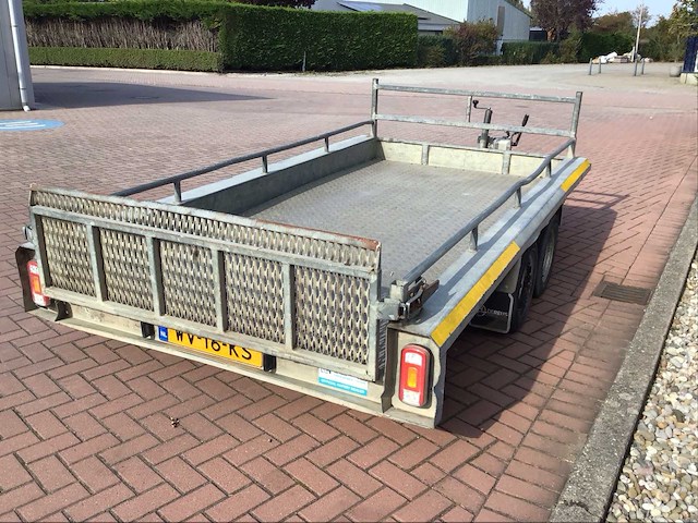 Hapert h2700 kantelbaar machine transporter - aanhangwagen - afbeelding 8 van  13