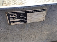 Hapert h2700 kantelbaar machine transporter - aanhangwagen - afbeelding 11 van  13