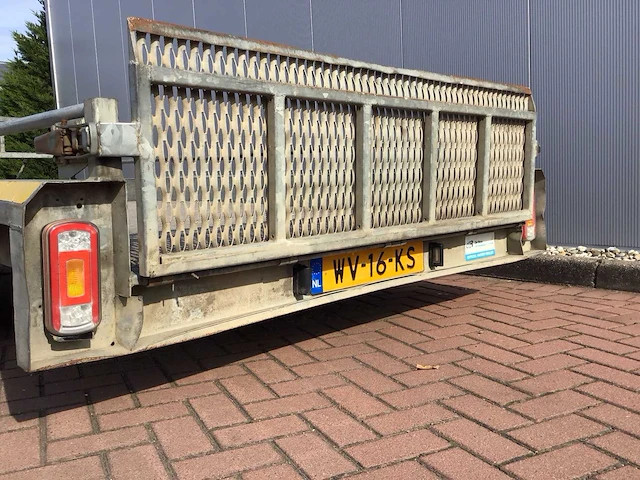 Hapert h2700 kantelbaar machine transporter aanhangwagen - afbeelding 13 van  13