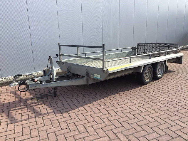 Hapert h2700 kantelbaar machine transporter aanhangwagen - afbeelding 1 van  13