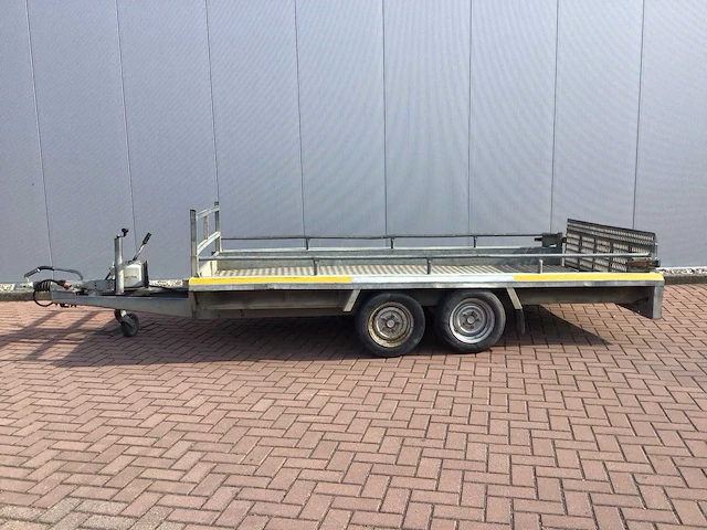 Hapert h2700 kantelbaar machine transporter aanhangwagen - afbeelding 2 van  13