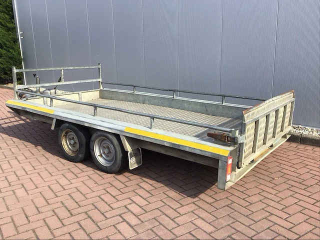 Hapert h2700 kantelbaar machine transporter aanhangwagen - afbeelding 3 van  13