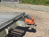 Hapert kantelbare machine transporter g2700 aanhangwagen - afbeelding 3 van  12