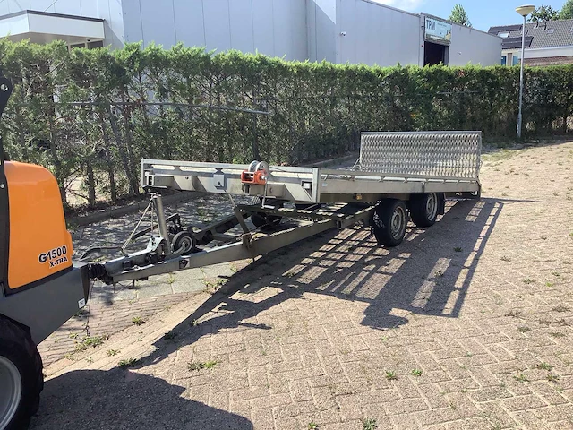 Hapert kantelbare machine transporter g2700 aanhangwagen - afbeelding 6 van  12