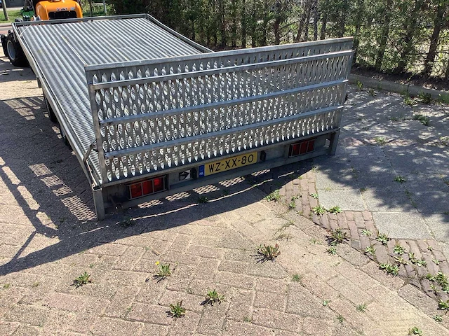 Hapert kantelbare machine transporter g2700 aanhangwagen - afbeelding 9 van  12