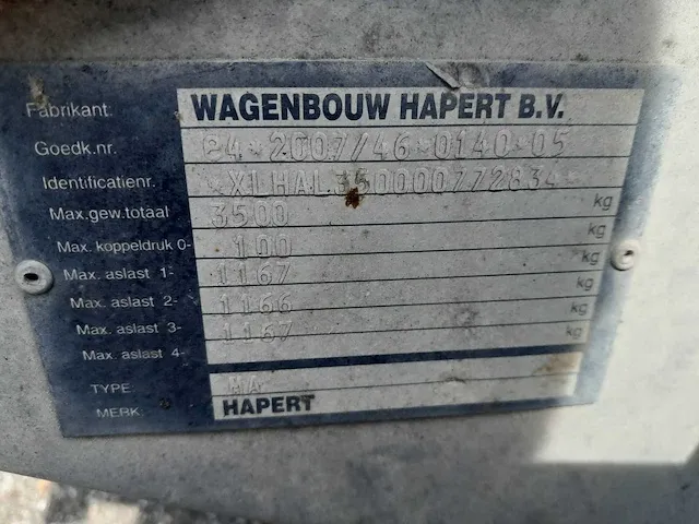 Hapert ma aanhangwagen - afbeelding 4 van  12