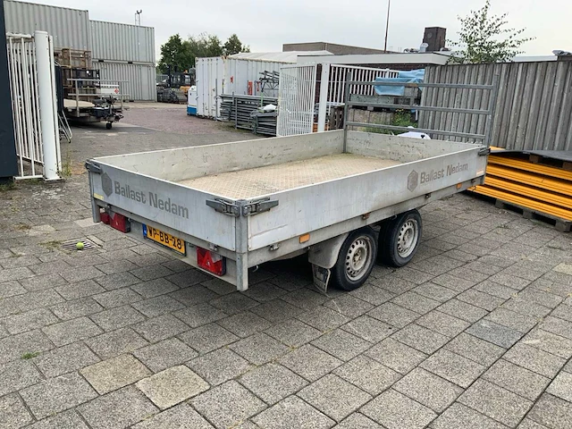 Hapert plateauwagen aanhangwagen - afbeelding 2 van  6