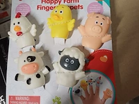 Happy farm vinger poppetjes 6 sets in ds 49 - afbeelding 1 van  3