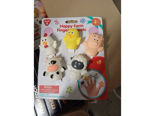 Happy farm vinger poppetjes 6 sets in ds 49 - afbeelding 2 van  3