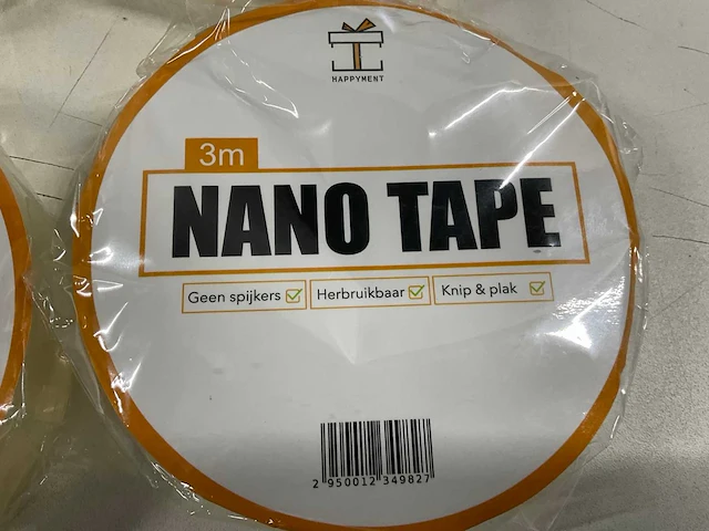 Happyment - rollen dubbelzijdige herbruikbare nanotape - afbeelding 2 van  2