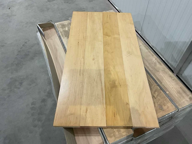 Hard maple 43,2m2 houten vloer - afbeelding 3 van  4