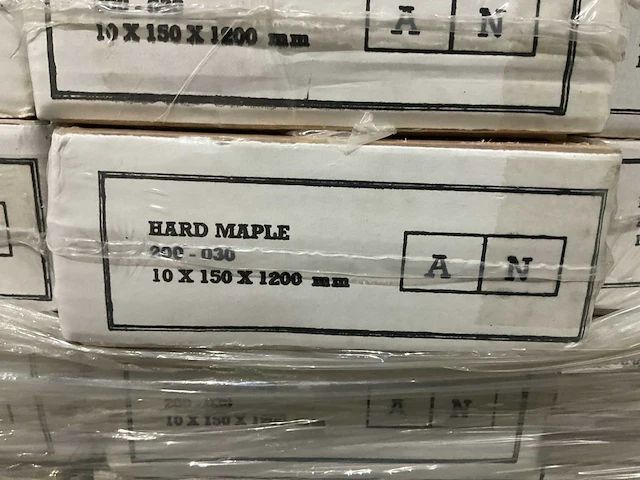 Hard maple 43,2m2 houten vloer - afbeelding 4 van  4