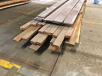 Hardhout en vuren balken en planken (30x) - afbeelding 3 van  3