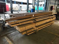 Hardhout en vuren balken en planken (80x) - afbeelding 1 van  3