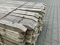 Hardhout paal gepunt (3000x70x70mm) (98x) - afbeelding 5 van  5