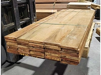 Hardhout planken 20 x 145mm 40 st./ 200cm - afbeelding 1 van  4