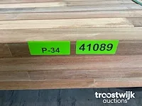 Hardhout regel 240x6x4 cm - afbeelding 8 van  8