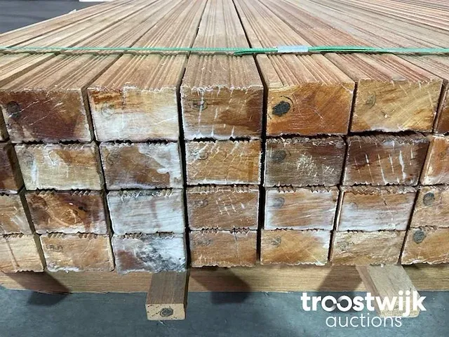 Hardhout regel 400x6.8x4.5 cm - afbeelding 3 van  8