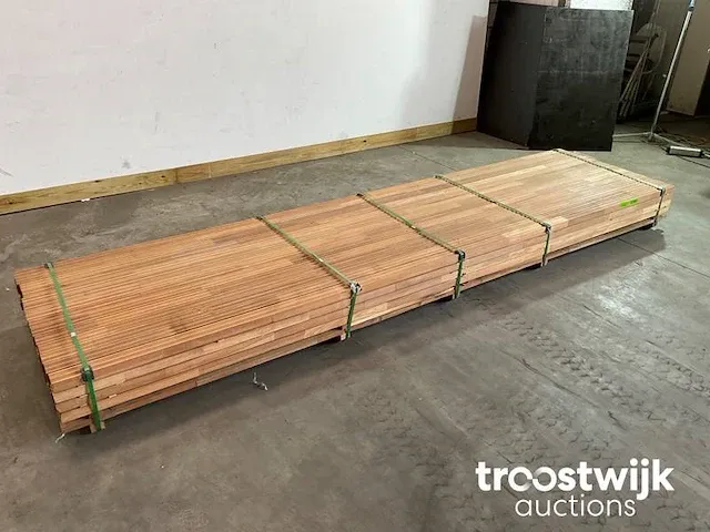 Hardhout regel 400x6.8x4.5 cm - afbeelding 4 van  8