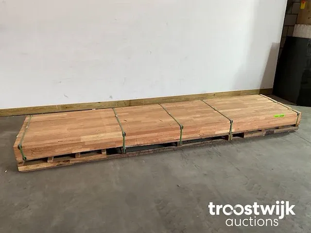 Hardhout regel 430x6x4 cm - afbeelding 4 van  8