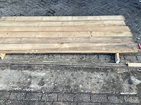 Hardhout sucupira - kd ovengedroogd 2500x980x100 mm - planken (35x) - afbeelding 2 van  9