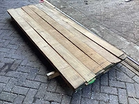 Hardhout sucupira - kd ovengedroogd 2500x980x100 mm - planken (35x) - afbeelding 5 van  9
