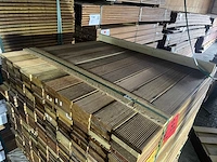Hardhout tegelhout 1050x97x17mm (410x) - afbeelding 1 van  3