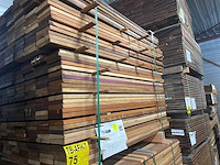 Hardhout tegelhout 550-1050x97x17mm (410x) - afbeelding 2 van  3